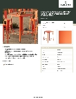 Lancaster Table & Seating 164RB323ORN Specsheet Lancaster Table & Seating 164RB323ORN Specsheet