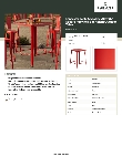 Lancaster Table & Seating 164RB323RED Specsheet