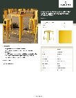 Lancaster Table & Seating 164RB323YEL Specsheet