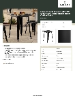 Lancaster Table & Seating 164RD242BLK Specsheet