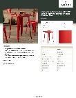 Lancaster Table & Seating 164RD242RED Specsheet Lancaster Table & Seating 164RD242RED Specsheet