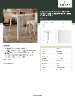 Lancaster Table & Seating 164RD242WHT Specsheet Lancaster Table & Seating 164RD242WHT Specsheet