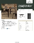 Lancaster Table & Seating 164RD304CPD Specsheet Lancaster Table & Seating 164RD304CPD Specsheet