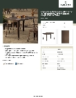 Lancaster Table & Seating 164RD304CPR Specsheet