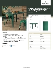 Lancaster Table & Seating 164RD304EMR Specsheet