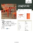 Lancaster Table & Seating 164RD304ORN Specsheet Lancaster Table & Seating 164RD304ORN Specsheet