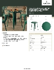 Lancaster Table & Seating 164RD30REMR Specsheet