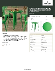Lancaster Table & Seating 164RD30RGRN Specsheet
