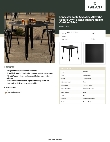 Lancaster Table & Seating 164RD323BLK Specsheet Lancaster Table & Seating 164RD323BLK Specsheet