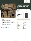 Lancaster Table & Seating 164RD326CPD Specsheet