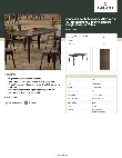 Lancaster Table & Seating 164RD326CPR Specsheet