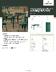 Lancaster Table & Seating 164RD326EMR Specsheet