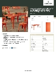 Lancaster Table & Seating 164RD326ORN Specsheet Lancaster Table & Seating 164RD326ORN Specsheet