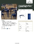 Lancaster Table & Seating 164RD326SPH Specsheet Lancaster Table & Seating 164RD326SPH Specsheet