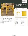 Lancaster Table & Seating 164RD363YEL Specsheet