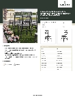 Lancaster Table & Seating 164REINCHVRBLK Specsheet