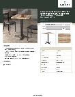 Lancaster Table & Seating 164S2430XBAW Specsheet