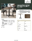 Lancaster Table & Seating 164S2430XDWL Specsheet