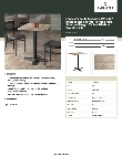 Lancaster Table & Seating 164S2430XGRY Specsheet