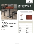 Lancaster Table & Seating 164S2430XRMH Specsheet