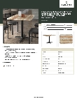 Lancaster Table & Seating 164S304222XA Specsheet