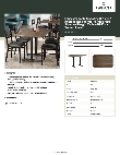 Lancaster Table & Seating 164S304852DW Specsheet Lancaster Table & Seating 164S304852DW Specsheet