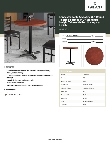 Lancaster Table & Seating 164S30RXRMH Specsheet