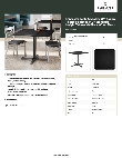 Lancaster Table & Seating 164S3636XBLK Specsheet Lancaster Table & Seating 164S3636XBLK Specsheet