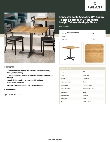 Lancaster Table & Seating 164S3636XMPL Specsheet