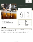Lancaster Table & Seating SBR-SAU-C18 Specsheet