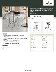 Lancaster Table & Seating 164SCRWCLDW Specsheet Lancaster Table & Seating 164SCRWCLDW Specsheet