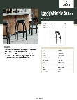 Lancaster Table & Seating 164STLBSWVBK Specsheet