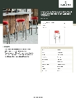 Lancaster Table & Seating 164STLCSWVRD Specsheet