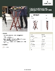 Lancaster Table & Seating 164TRST38MAH Specsheet