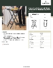 Lancaster Table & Seating 164TS32TRNBK Specsheet