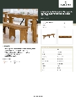 Lancaster Table & Seating 164VYBENCH72 Specsheet Lancaster Table & Seating 164VYBENCH72 Specsheet