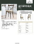 Lancaster Table & Seating 164VYCHESBG2 Specsheet