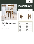 Lancaster Table & Seating 164VYCHVNIV2 Specsheet