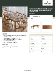 Lancaster Table & Seating 164VYTB10840 Specsheet