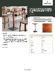 Lancaster Table & Seating 3492424CLM37 Specsheet