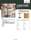 Lancaster Table & Seating 3492424CLN30 Specsheet