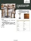 Lancaster Table & Seating 3492424CLW37 Specsheet