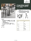 Lancaster Table & Seating 3492424GYB2B Specsheet