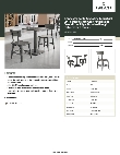 Lancaster Table & Seating 3492424GYD2C Specsheet