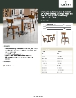Lancaster Table & Seating 3492424WAD2C Specsheet