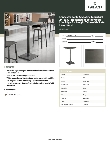 Lancaster Table & Seating 3492430CLG37 Specsheet