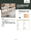 Lancaster Table & Seating 3492430CLH37 Specsheet Lancaster Table & Seating 3492430CLH37 Specsheet