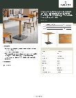 Lancaster Table & Seating 3492430CLN30 Specsheet