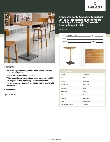 Lancaster Table & Seating 3492430CLN37 Specsheet