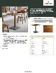 Lancaster Table & Seating 3492430CLW30 Specsheet
